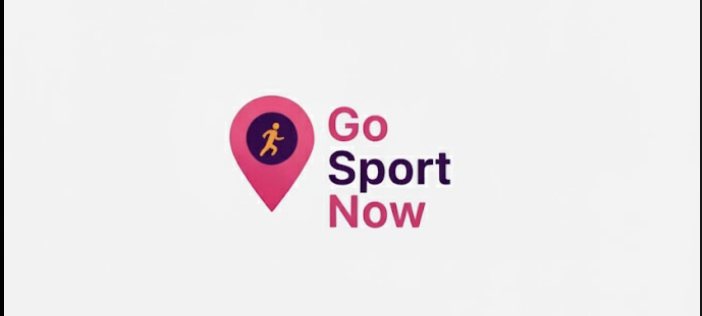 Maquette de l'application mobile GoSportNow montrant l'interface de mise en relation pour sportifs